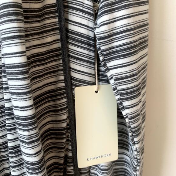 41Hawthorn Cardigan Size S Striped Jersey Sweater Stretch Gray NWT StitchFix - Picture 4 of 5